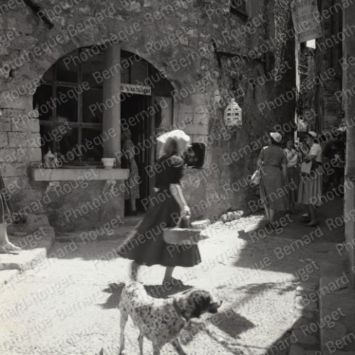 Saint Paul de Vence, 1950.