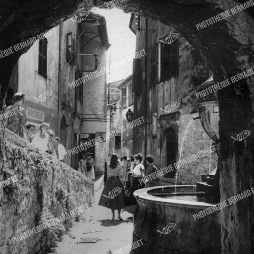 Saint Paul de Vence, 1950.