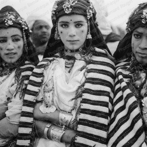 Femmes berbères, Imichil, Moyen Atlas, 1968
