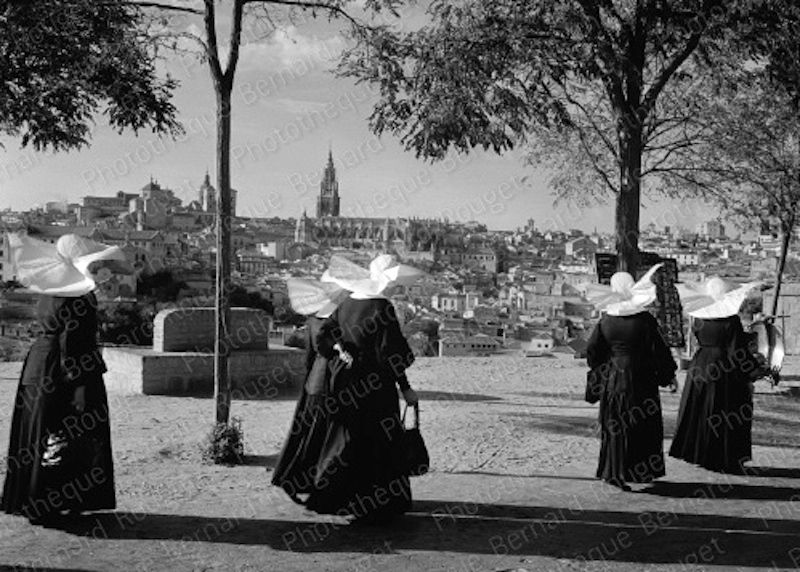 Tolède - 1957. Photo Bernard Rouget